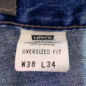 SILVERTAB VINTAGE LEVIS oversized fit 38 x 34